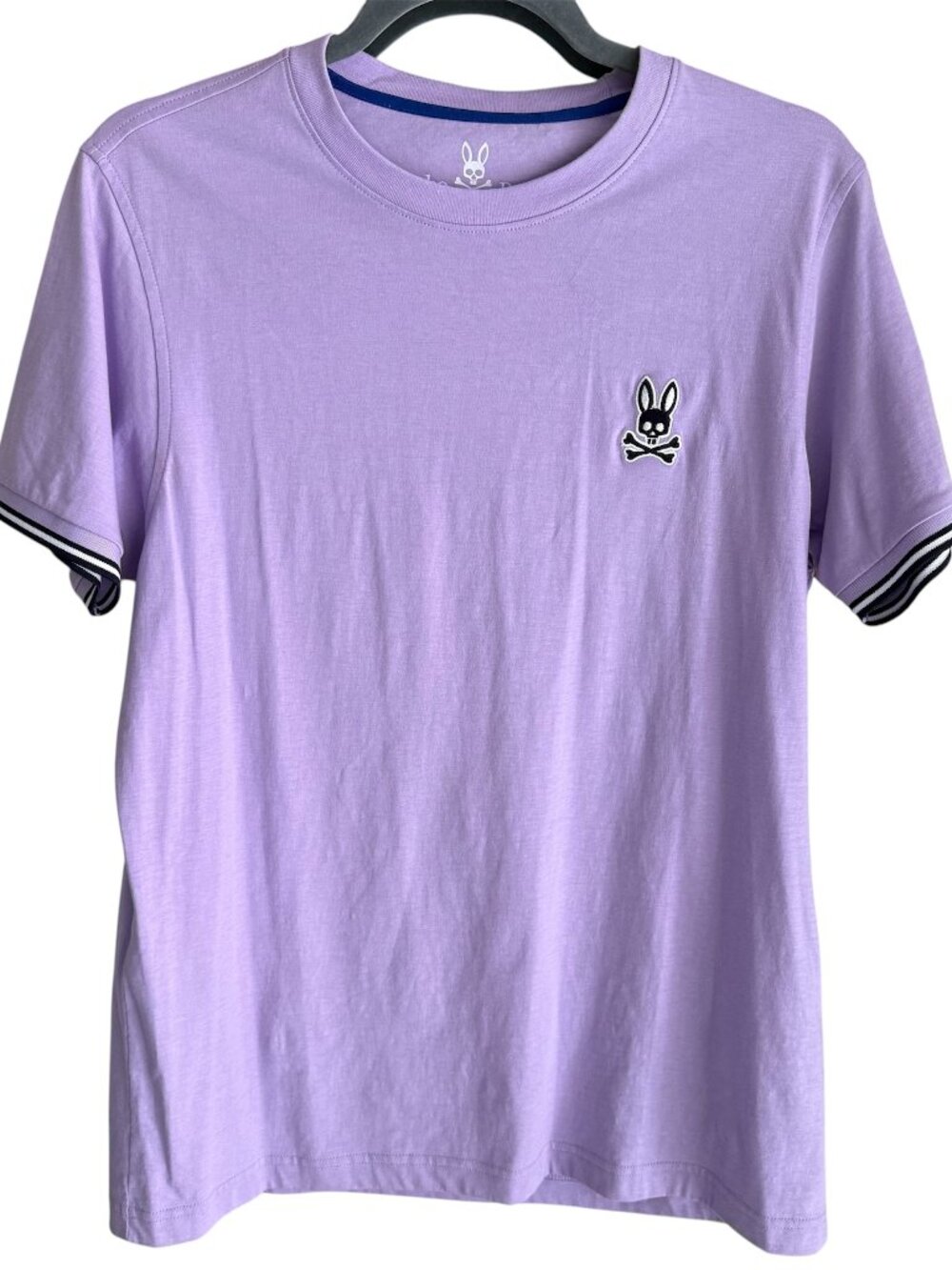 Psycho Bunny Shirt Purple Apple Valley Emb Tee